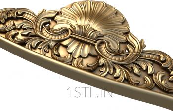 Headboard (SK_0172) 3D model for CNC machine